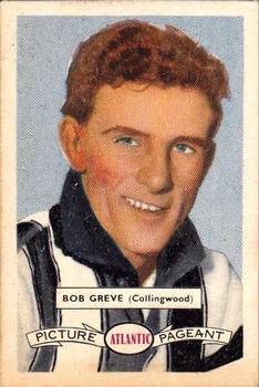 1958 Atlantic Petrol Stations Victorian League Stars #99 Bob Greve Front